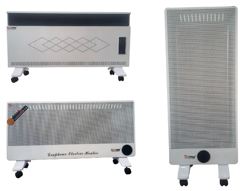 Graphene far infrared convection heater product range