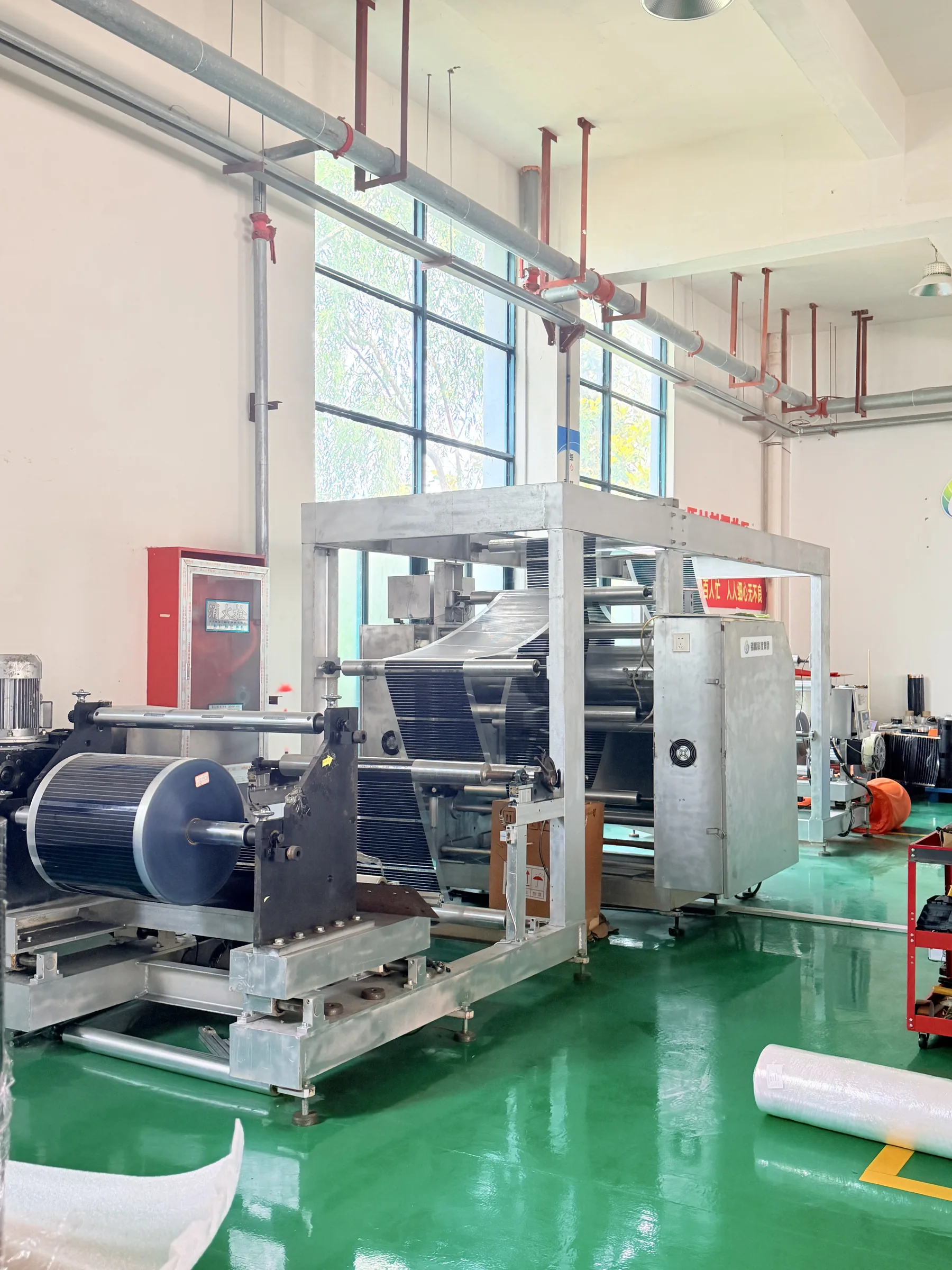Graphene heating production coating equipment