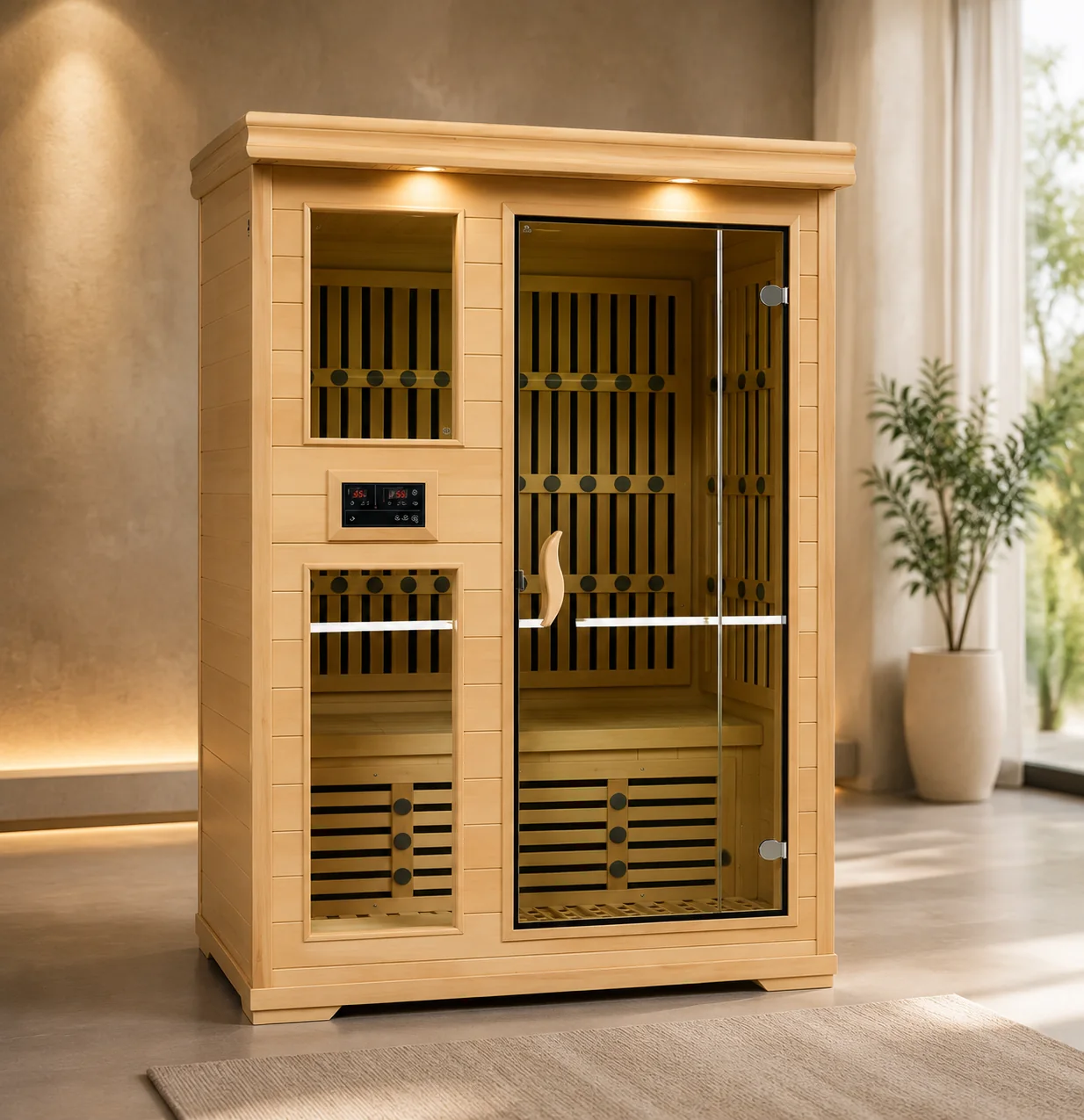 Double Graphene Sauna Cabin
